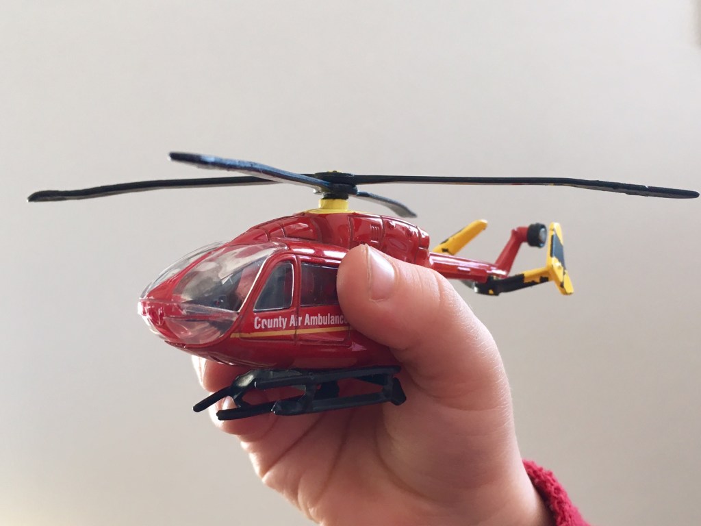 Ich bin doch kein Hubschrauber?!