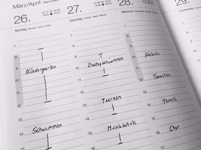 Termine, Termine, Termine…