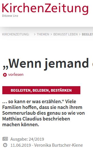 Wenn jemand eine Reise&nbsp;tut…