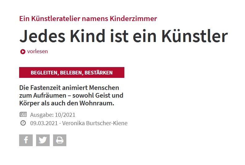 Jedes Kind ist ein&nbsp;Künstler