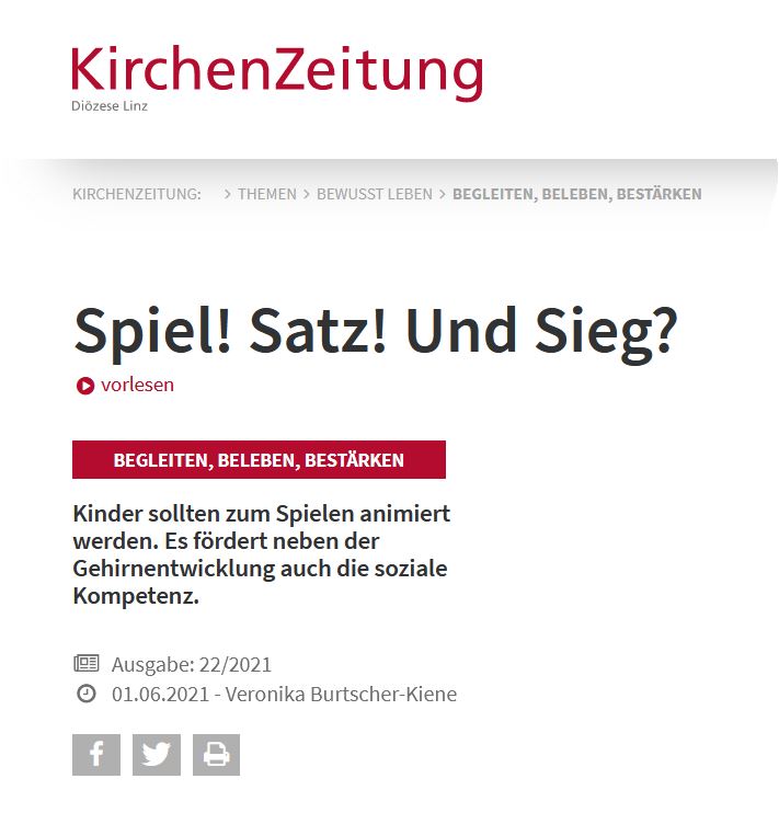 Spiel! Satz! Und&nbsp;Sieg?