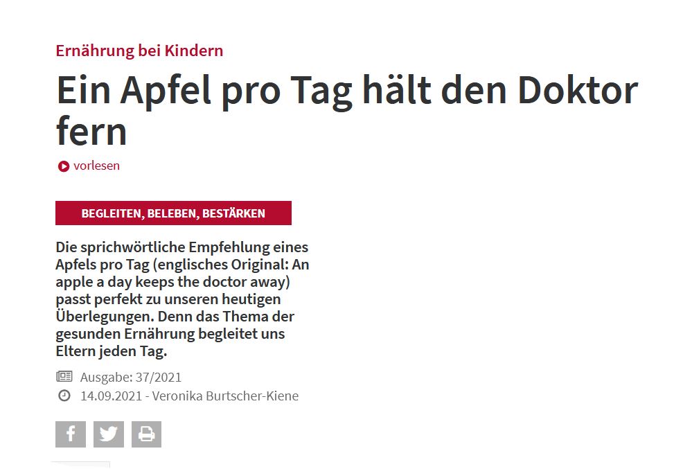 An Apple a day keeps the doctor&nbsp;away