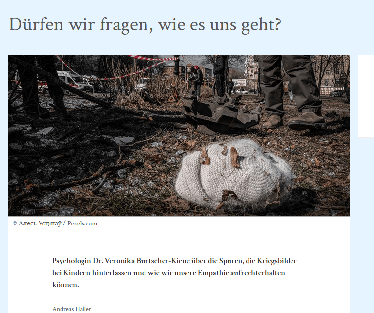 Dürfen wir fragen, wie es uns&nbsp;geht?